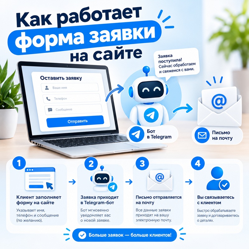 форма заявки на сайт